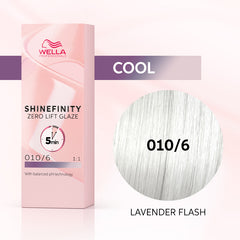 Wella Professionals 010/6 Lavender Flash Shinefinity Zero Lift Glaze 60ml