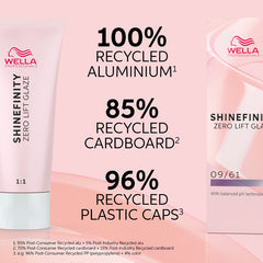 Wella Professionals 010/0 Natural Flash Shinefinity Zero Lift Glaze 60ml