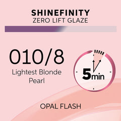 Wella Professionals 010/8 Opal Flash Shinefinity Zero Lift Glaze 60ml