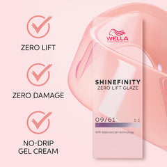 Wella Professionals 00/00 Crystal Glaze Shinefinity Zero Lift Glaze 500ml