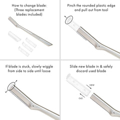 Tweezerman Dermaplaner Replacement Blades