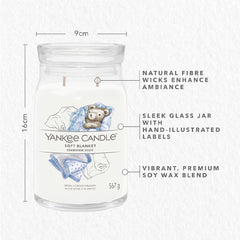 Yankee Candle Signature Soft Blanket Large Jar Candle