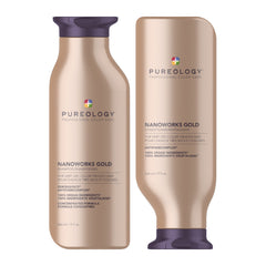 Pureology Nanoworks Gold Shampoo & Conditioner 266ml