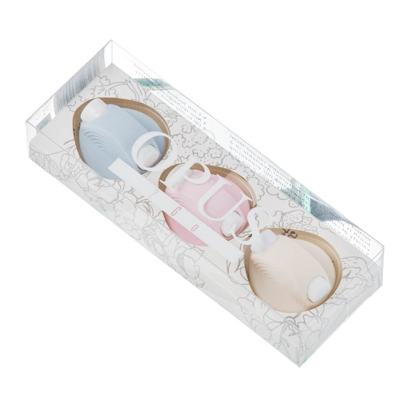 NION Beauty OPUS 2GO Silicone Facial Brush Pack of 3