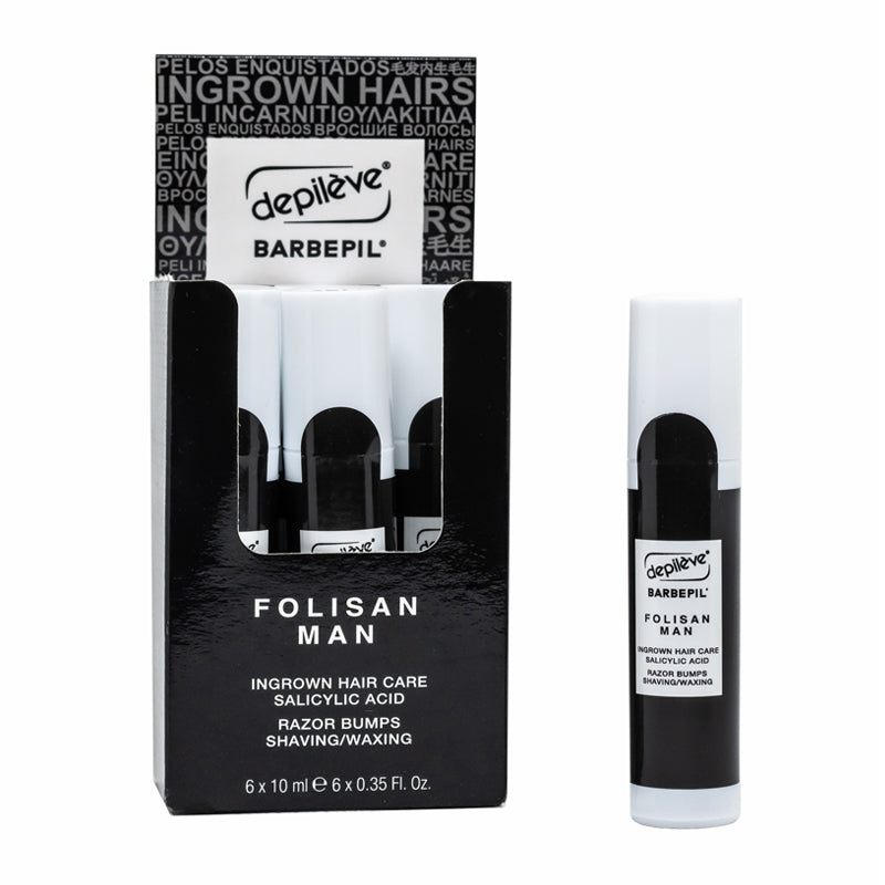 Depileve Barbepil Folisan Man 6x10ml