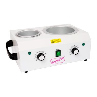 Depileve Double Wax Warmer white 800g/1.5l 220V