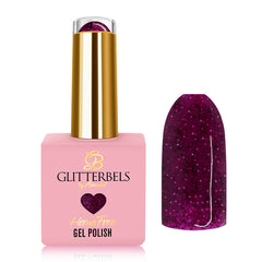 Glitterbels Hema Free Gel Polish 8ml Cherry Wine