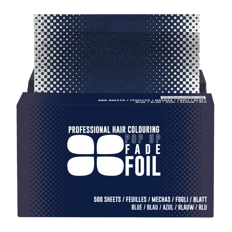 Procare Embossed Blue Fade Foil Pop Up Sheets 130mm x 280mm 500 Sheets