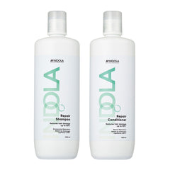 Indola Repair Shampoo & Conditioner 1000ml