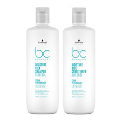 Bonacure Moisture Kick Shampoo & Conditioner 1000ml by Schwarzkopf