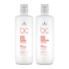 Bonacure Repair Rescue Shampoo & Conditioner 1000ml by Schwarzkopf