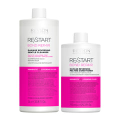 Restart Bond Repair Shampoo 1000ml & Conditioner 750ml by Revlon Professional