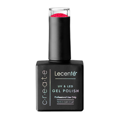 Lecenté Hema Free Glitter Gel Polish Candy Cane Lane 15ml