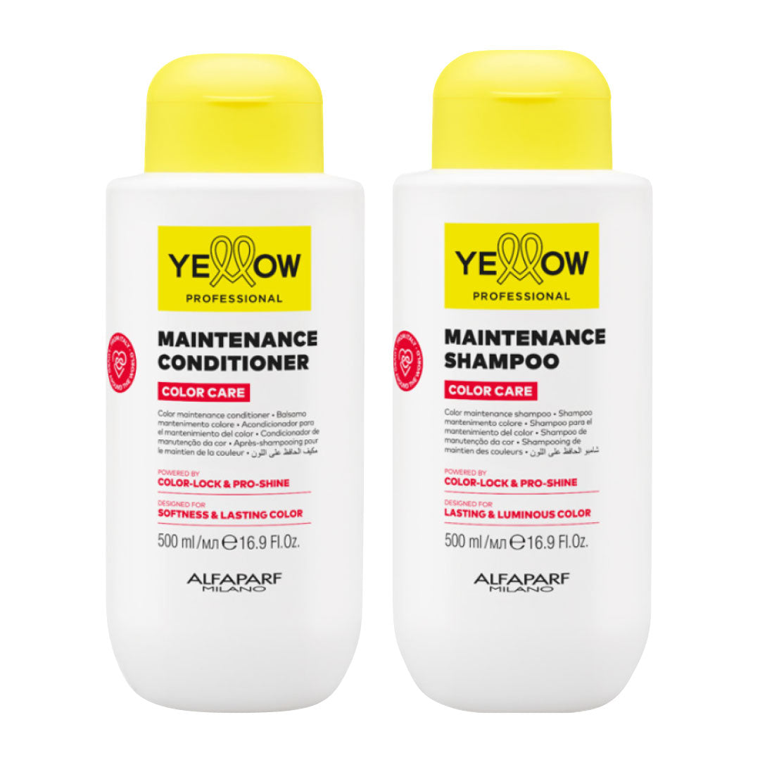 Yellow Professional Color Care Shampoo & Conditioner 500ml – Salons Direct