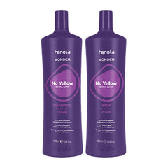 Fanola Wonder No yellow Shampoo & Mask 1000ml