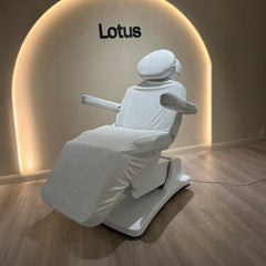 White Towelling Bed Cover for Lotus Hermes Beauty Bed