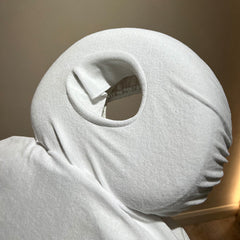 White Towelling Bed Cover for Lotus Hermes Beauty Bed