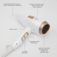 Beauty Works Hair Dryer with Brush