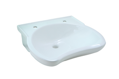 Lotus Frontwash Basin White Ceramic
