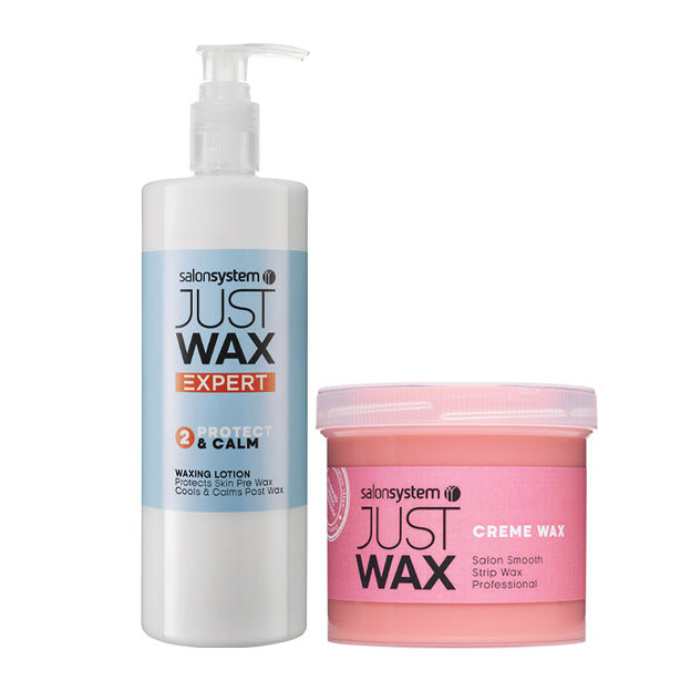 Just Wax Protect and Calm with Crème Wax