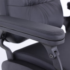 Lotus Alpha Wireless Motorised Barber Chair Black