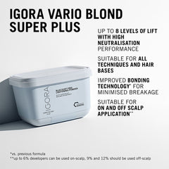 Schwarzkopf Igora Vario Blond Plus Powder Lightener 450g