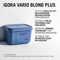 Schwarzkopf Igora Vario Blond Super Plus Powder Lightener 450g