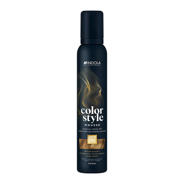 Indola Colour Style Mousse Medium Blonde 200ml