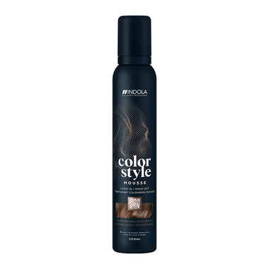 Indola Colour Style Mousse Medium Brown 200ml