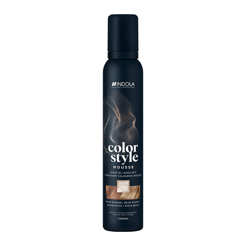 Indola Colour Style Mousse Beige Blonde 200ml 1
