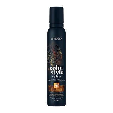 Indola Colour Style Mousse Light Brown Hazel 200ml