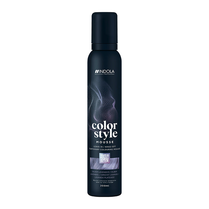 Indola Colour Style Mousse Silver Lavender 200ml