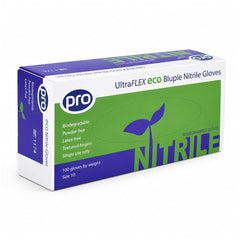Pro UltraFLEX eco Bluple Nitrile Gloves Medium Pack of 100pcs