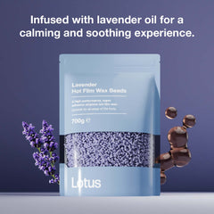 Lotus Lavender Hot Film Wax Beads 700g