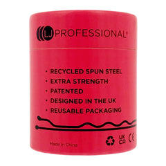 LJ Professional 2" Waved Kirbigrip Black (500pcs)