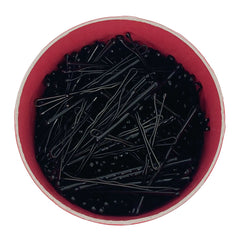 LJ Professional 2" Waved Kirbigrip Black (500pcs)