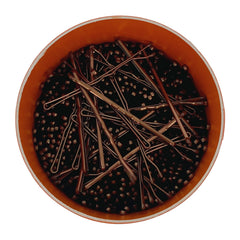 LJ Professional 2" Waved Kirbigrip Brown (500pcs)