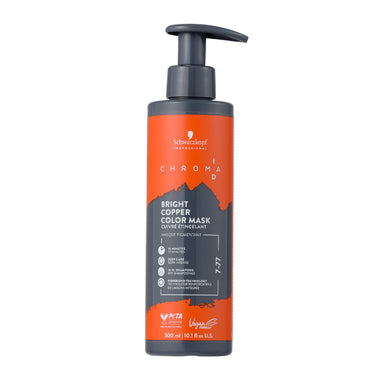 Schwarzkopf Chroma ID Bonding Semi Permanent Hair Mask 300ml 7-77 Bright Copper
