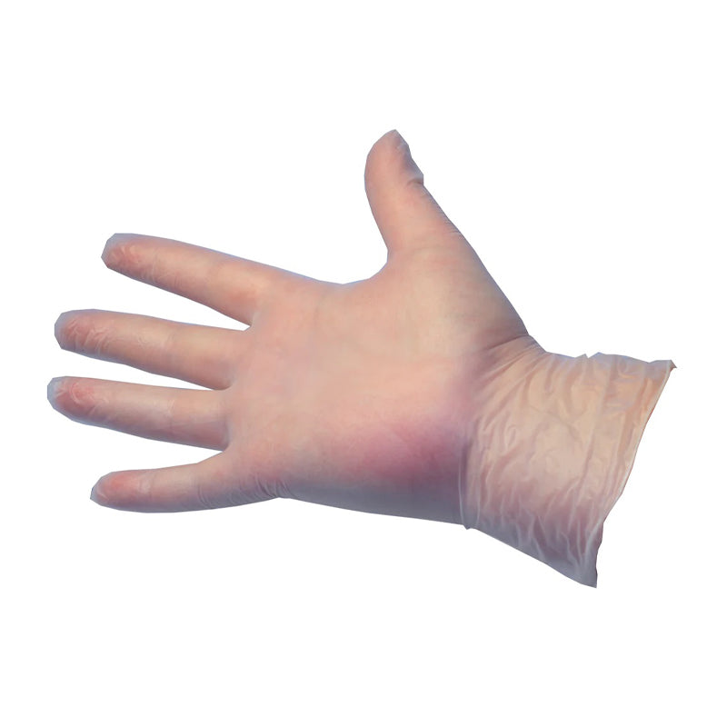 Pro Powder Free Vinyl Gloves Medium Pack of 100 pcs