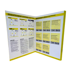 Yellow Professional Colour Chart