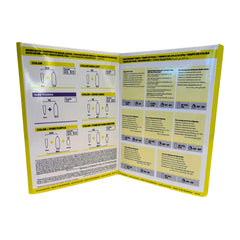 Yellow Professional Pocket Colour Chart