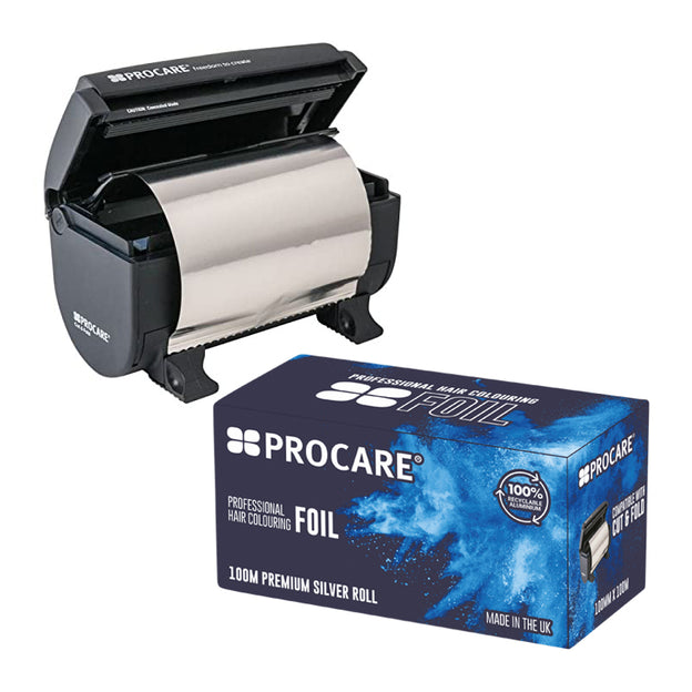 Procare Cut and Fold 100 Dispenser & 100m Foil Bundle