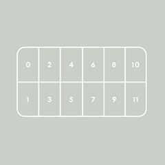 The GelBottle Inc DesignEx Pro™ Medium Coffin Tips Box of 600