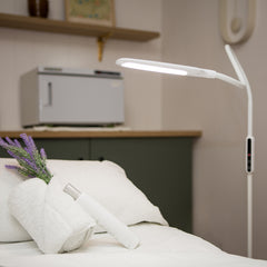 Native Lighting Lumina Floor Lamp White