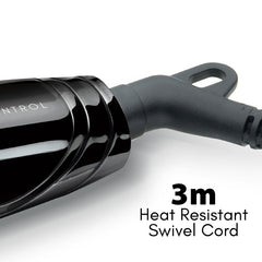 Diva Ultra Fast Titanium Styler Piano Black