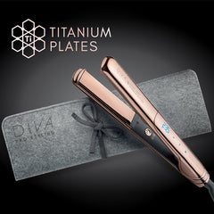 Diva Ultra Fast Titanium Styler Gold