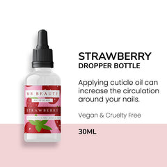 Hydrated Nails Strawberry Cuticle Oil 30ml