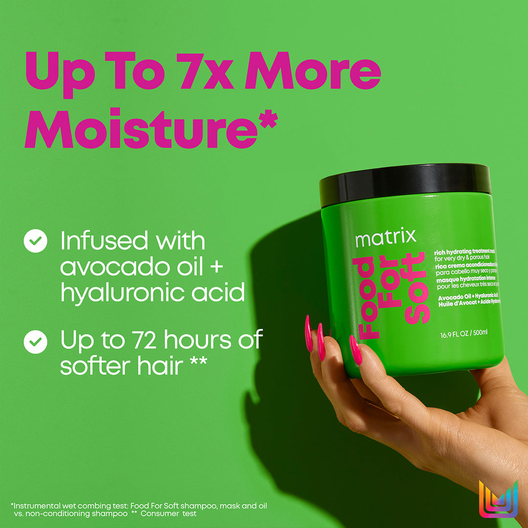 Buy Matrix Food For Soft Mask 500ml – Salons Direct