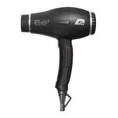 Parlux ETHOS Air Ionizer Tech Hairdryer Black Matt (2300w)