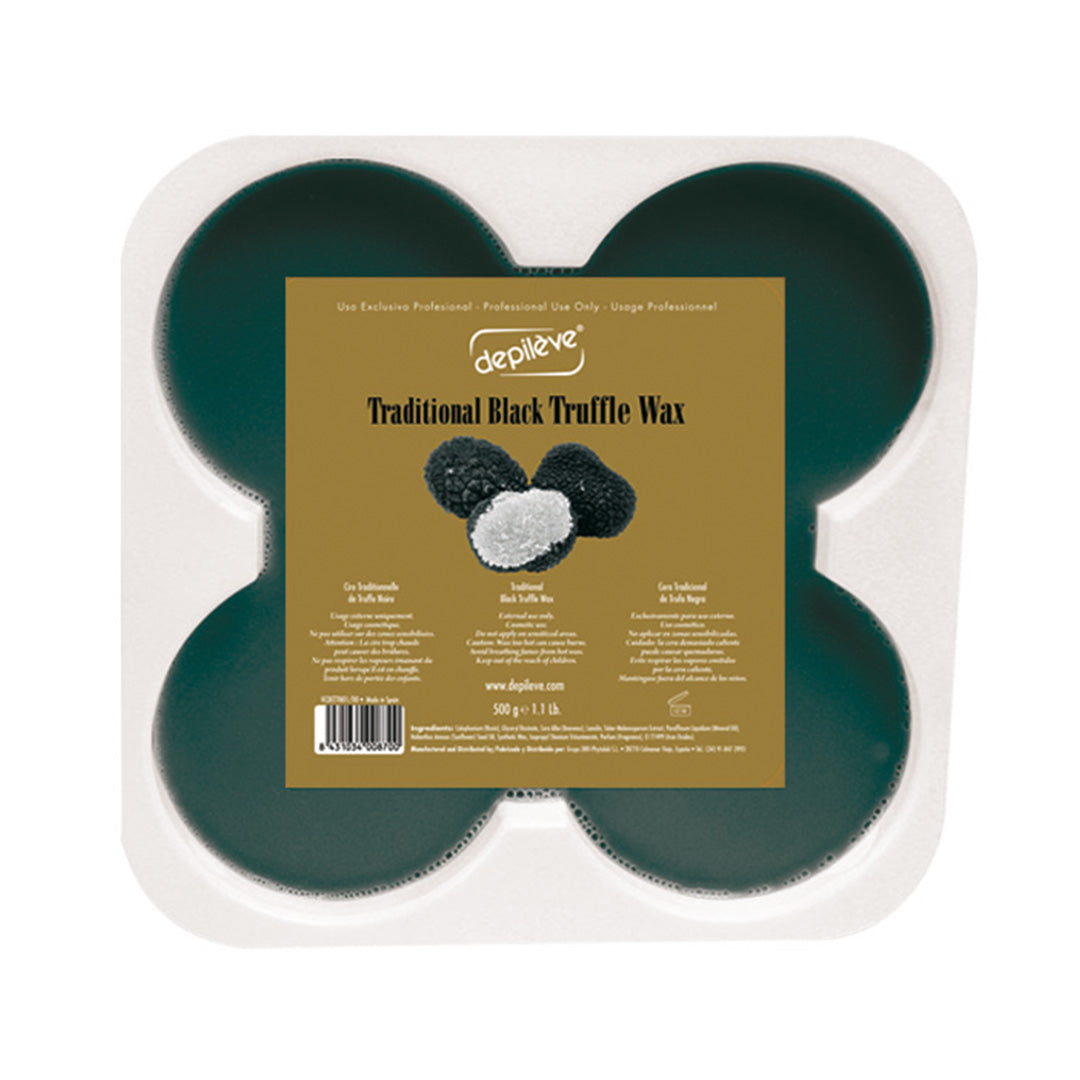Depileve Biowax 1K Black Truffle Traditional Wax Tray
